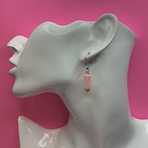 Pencil Earring, Teacher Appreciation Gift, School Gift, Art Teacher, School - Picture 2 of 4